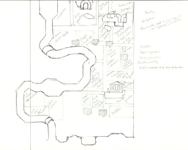 Moving Flowers map sketch